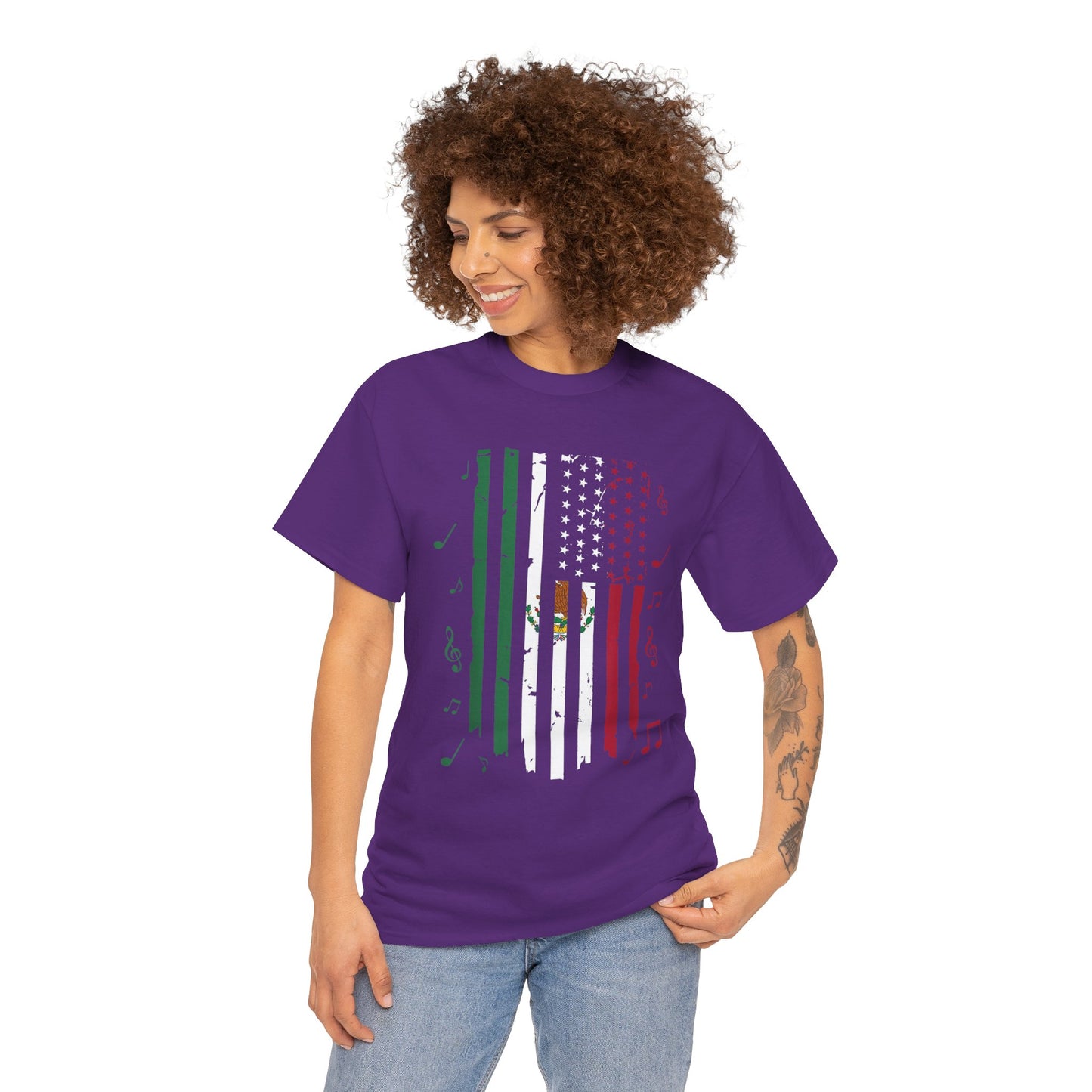 Fiesta Unisex Tee - Mexican American Festive Design