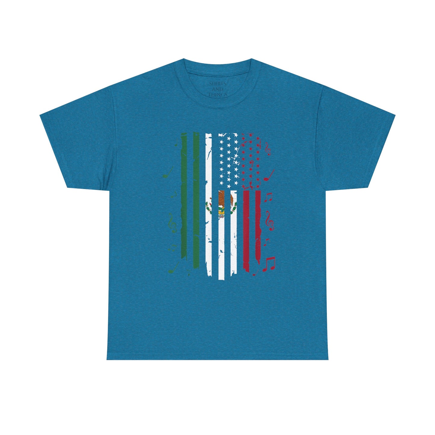 Fiesta Unisex Tee - Mexican American Festive Design