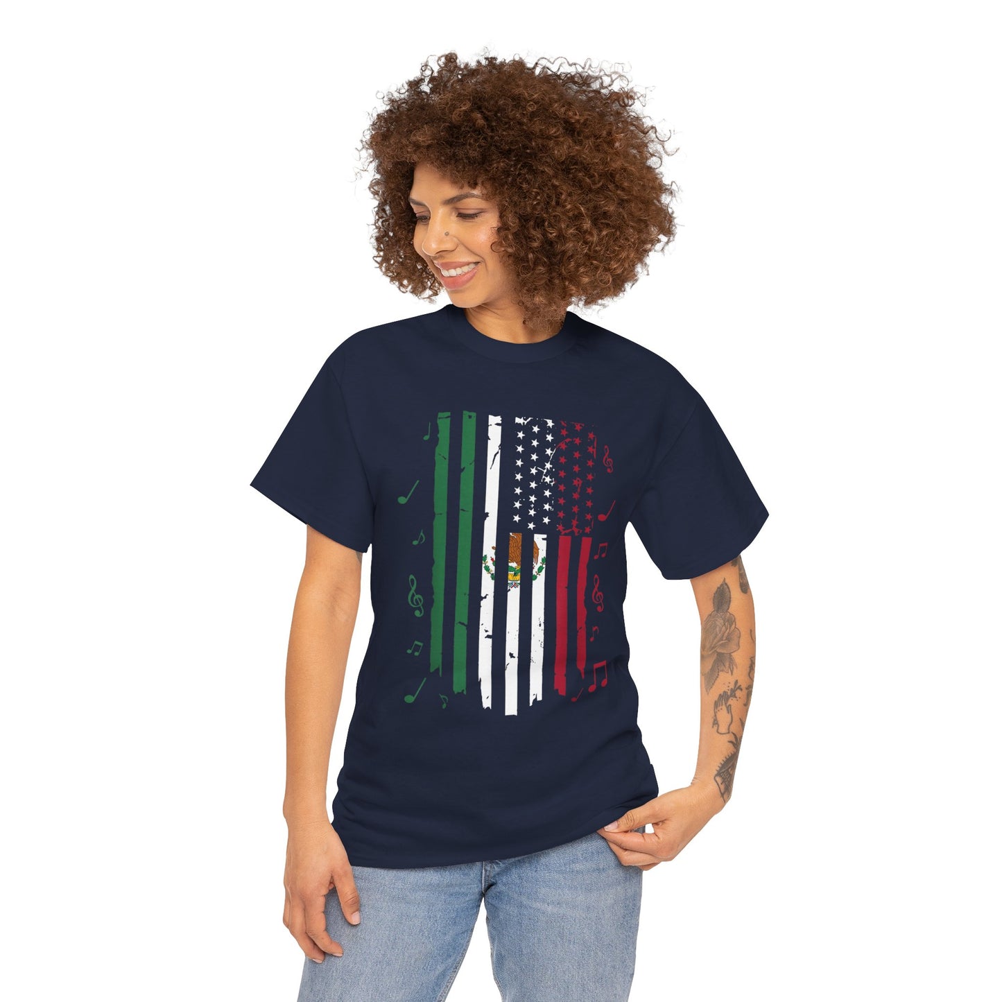 Fiesta Unisex Tee - Mexican American Festive Design
