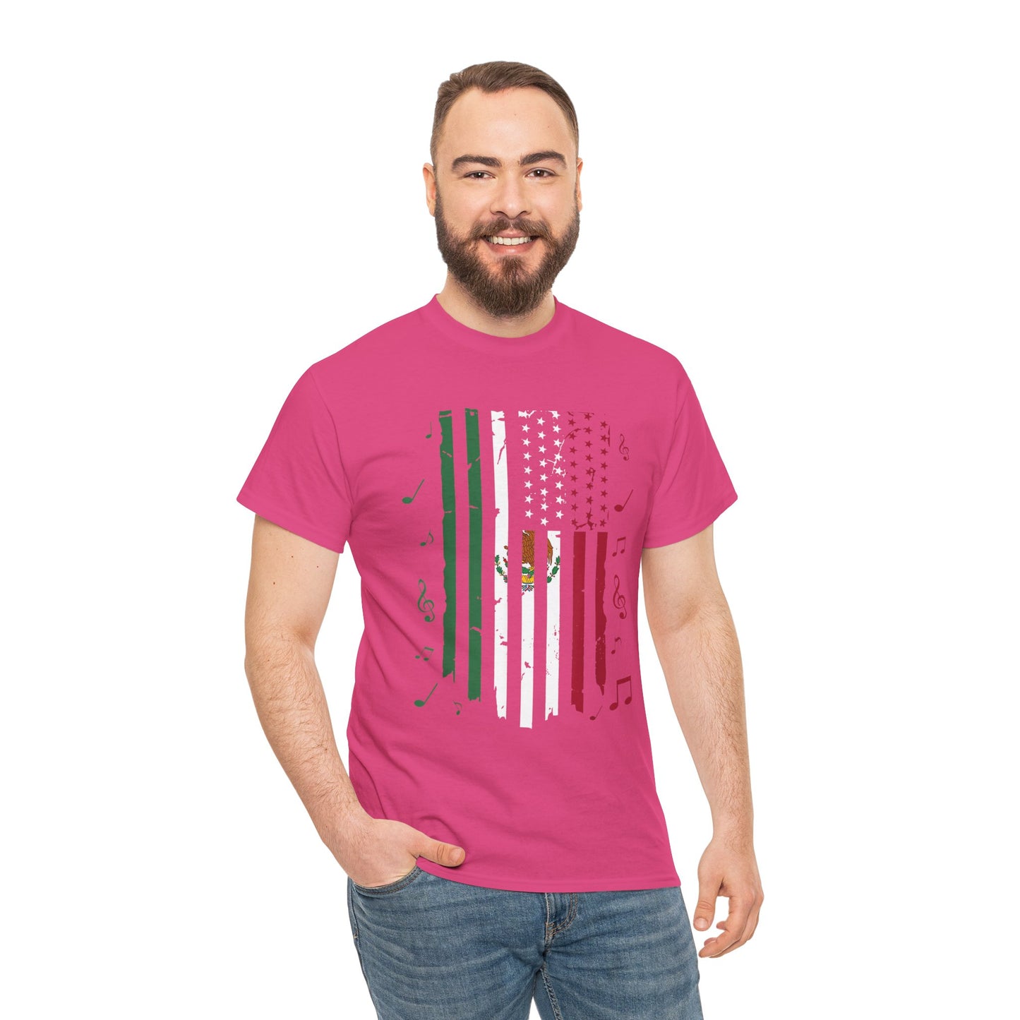 Fiesta Unisex Tee - Mexican American Festive Design