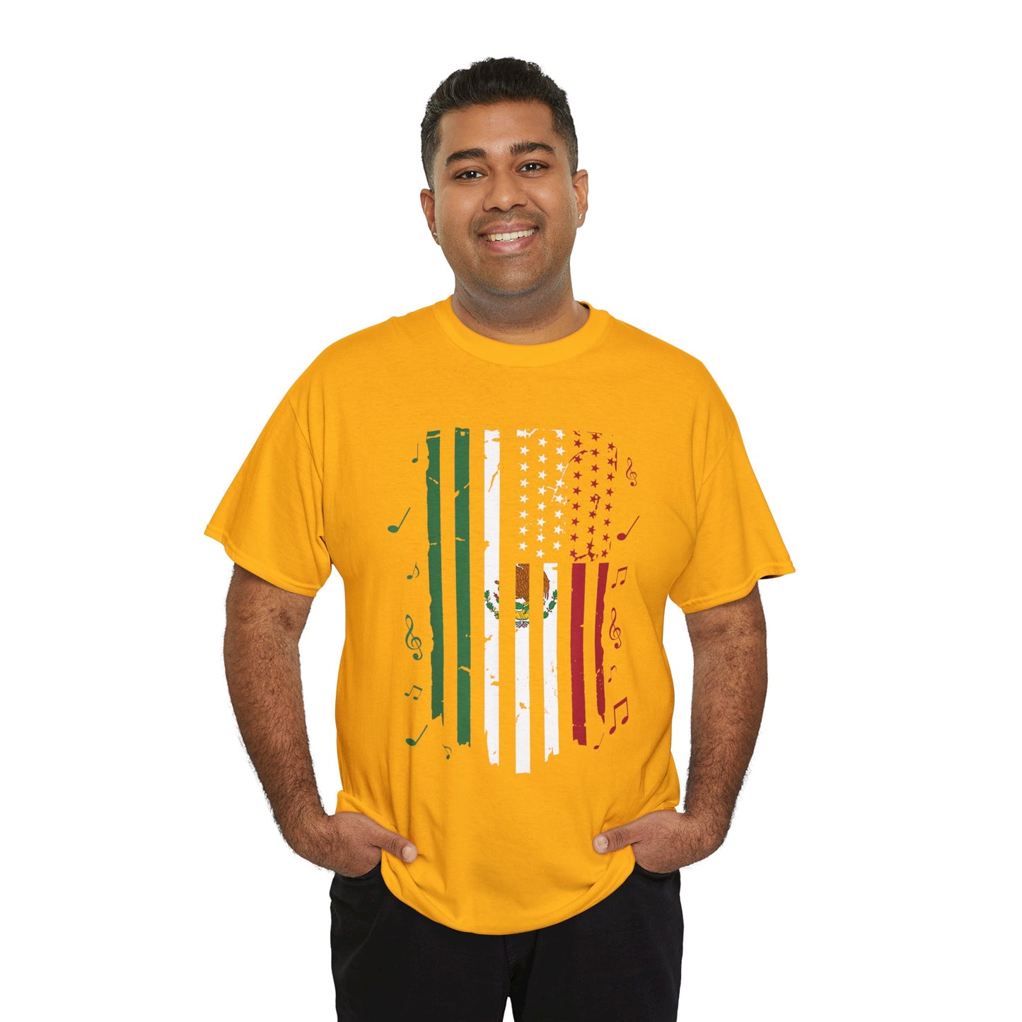 Fiesta Unisex Tee - Mexican American Festive Design