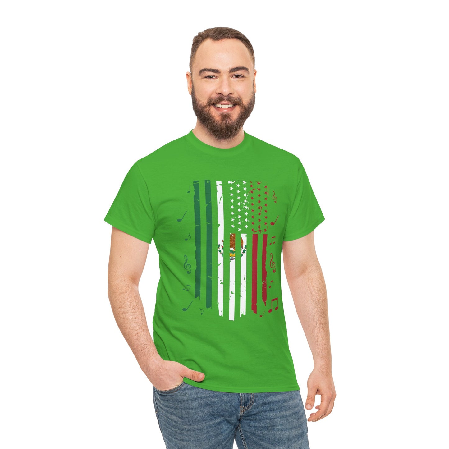Fiesta Unisex Tee - Mexican American Festive Design