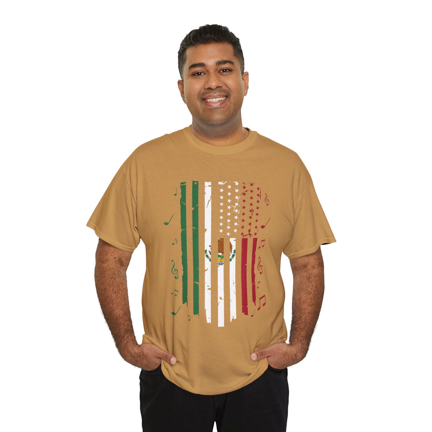 Fiesta Unisex Tee - Mexican American Festive Design