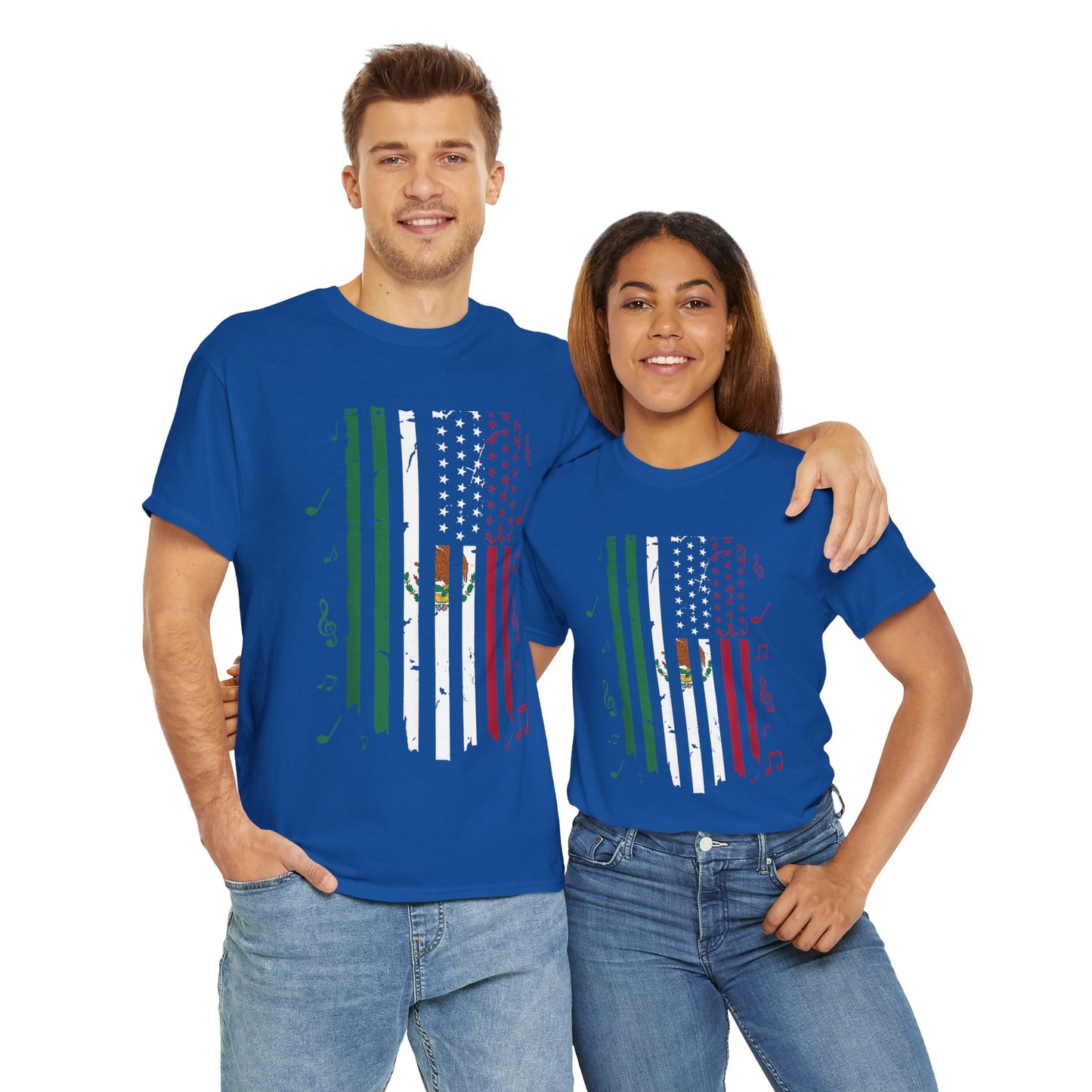 Fiesta Unisex Tee - Mexican American Festive Design