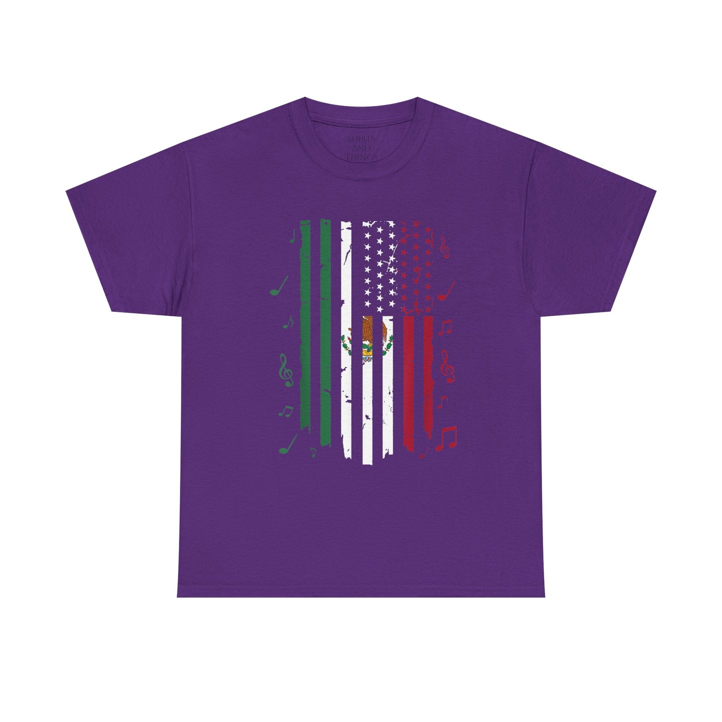 Fiesta Unisex Tee - Mexican American Festive Design