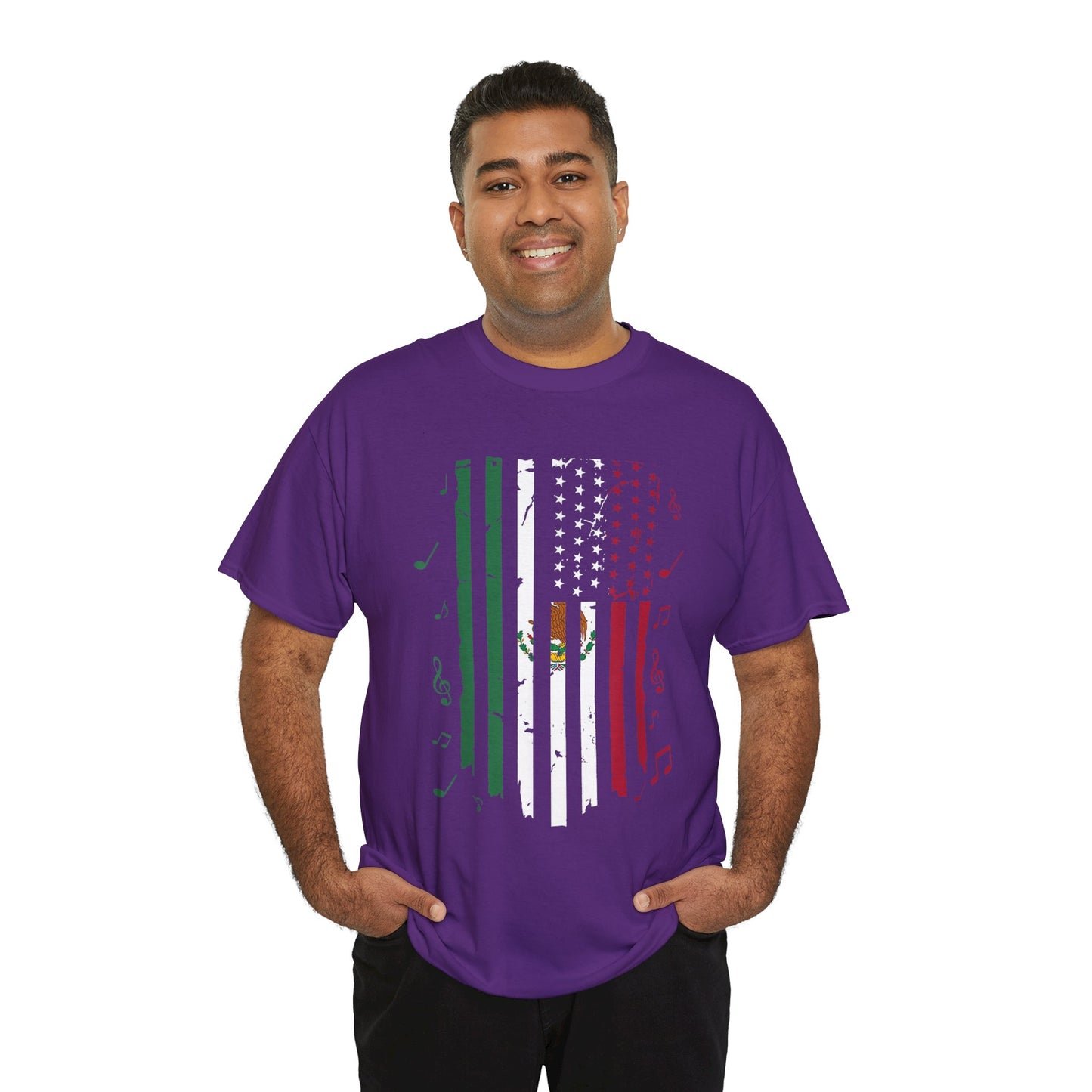 Fiesta Unisex Tee - Mexican American Festive Design