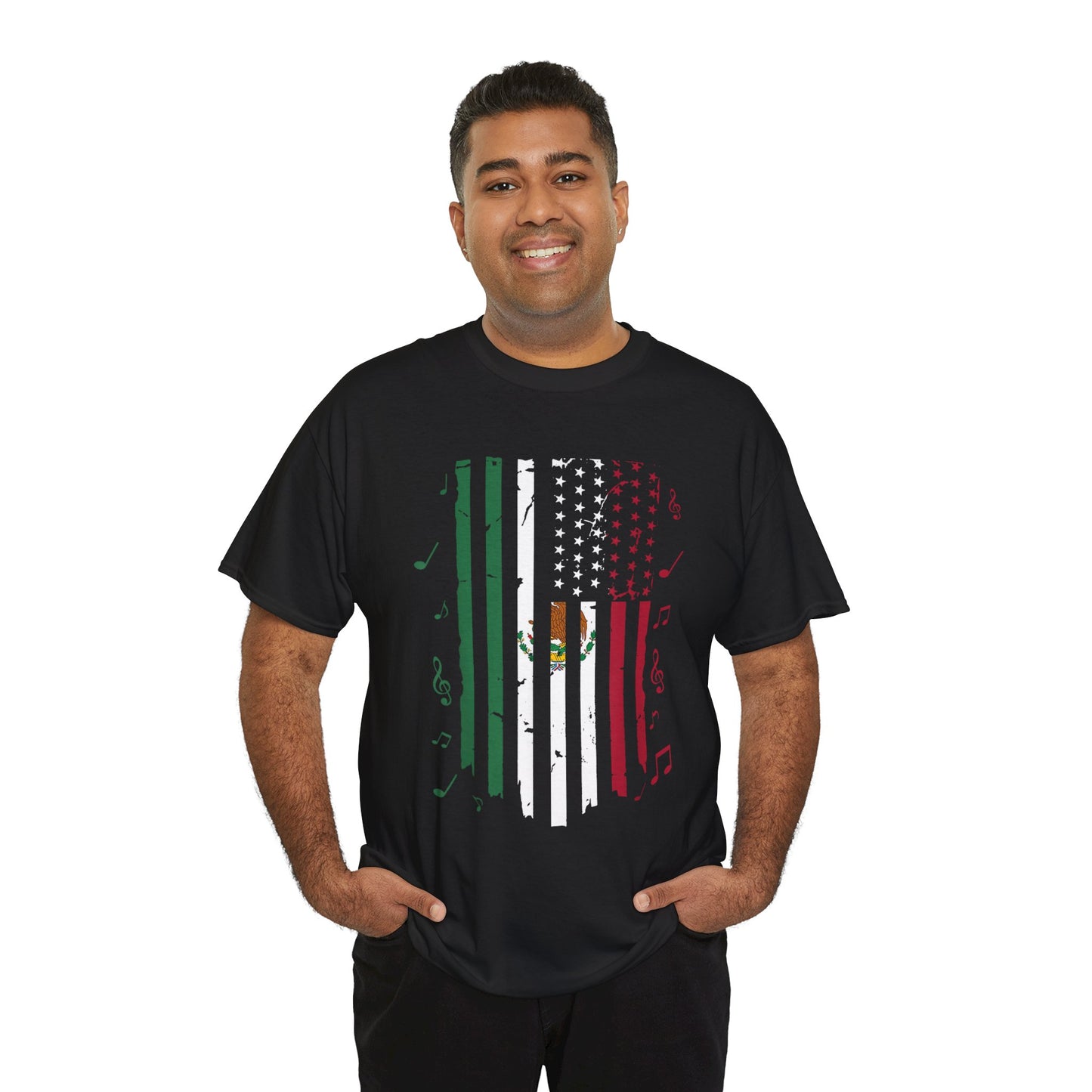 Fiesta Unisex Tee - Mexican American Festive Design