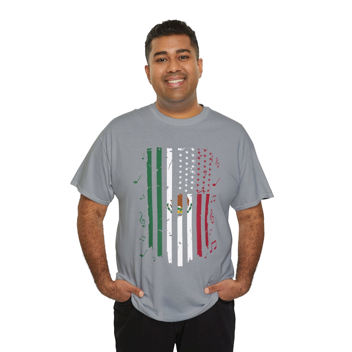 Fiesta Unisex Tee - Mexican American Festive Design