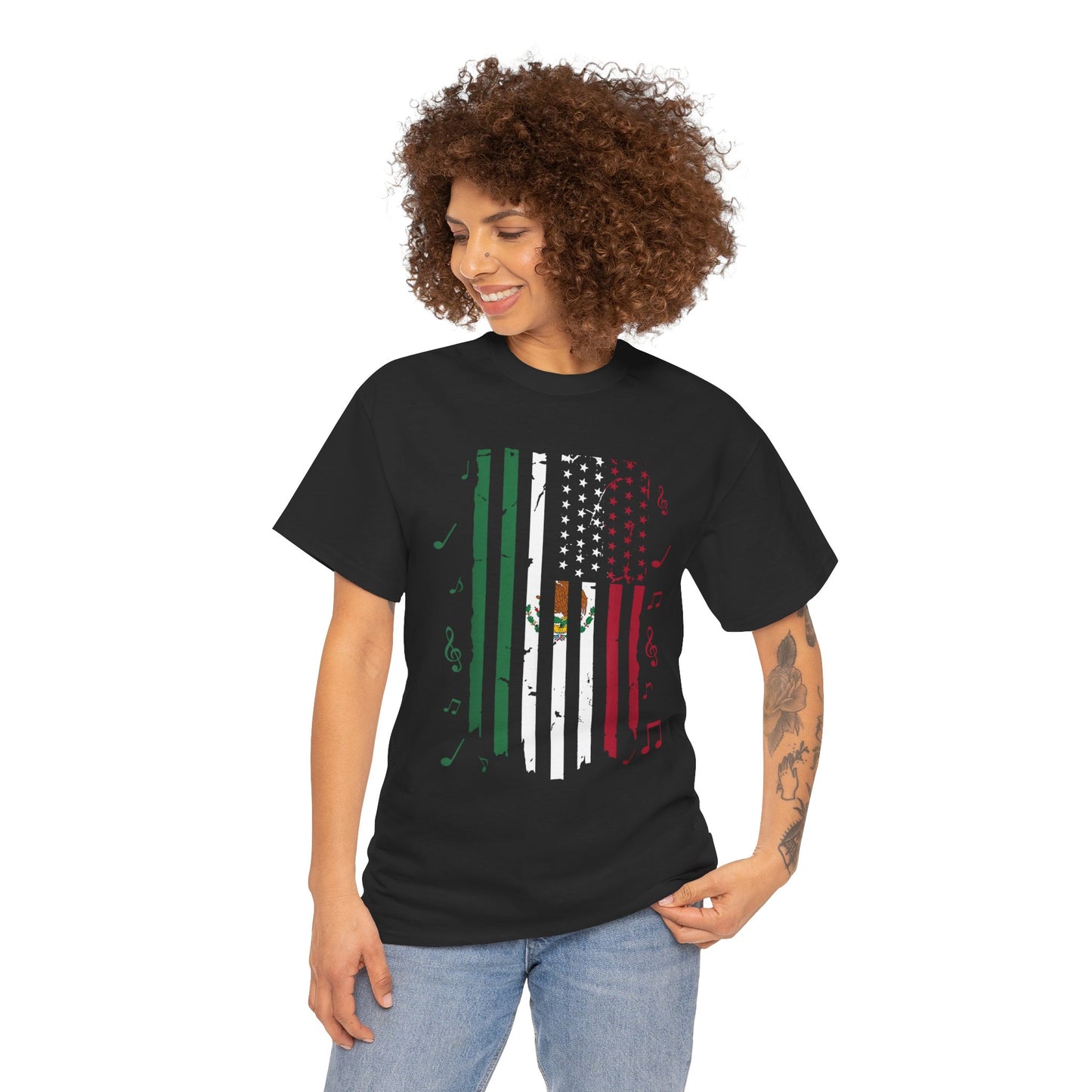 Fiesta Unisex Tee - Mexican American Festive Design