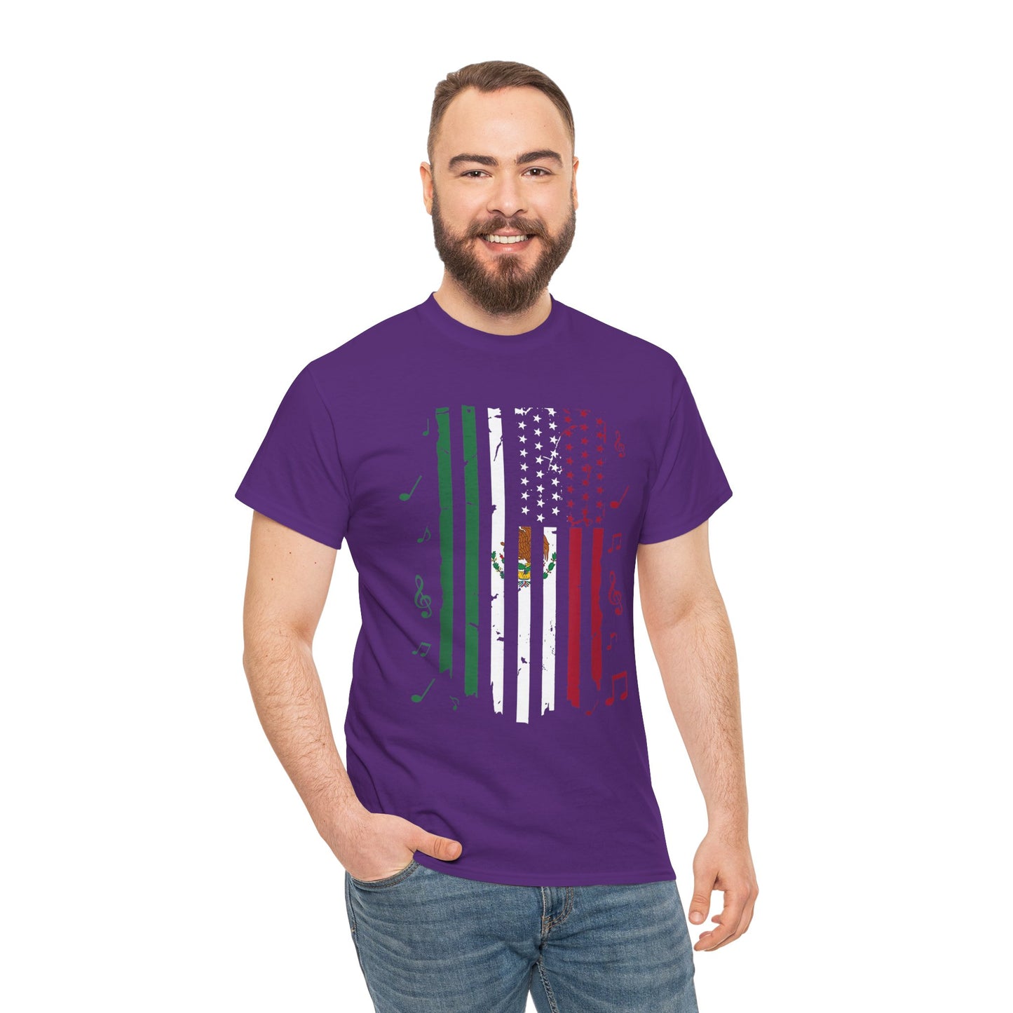 Fiesta Unisex Tee - Mexican American Festive Design