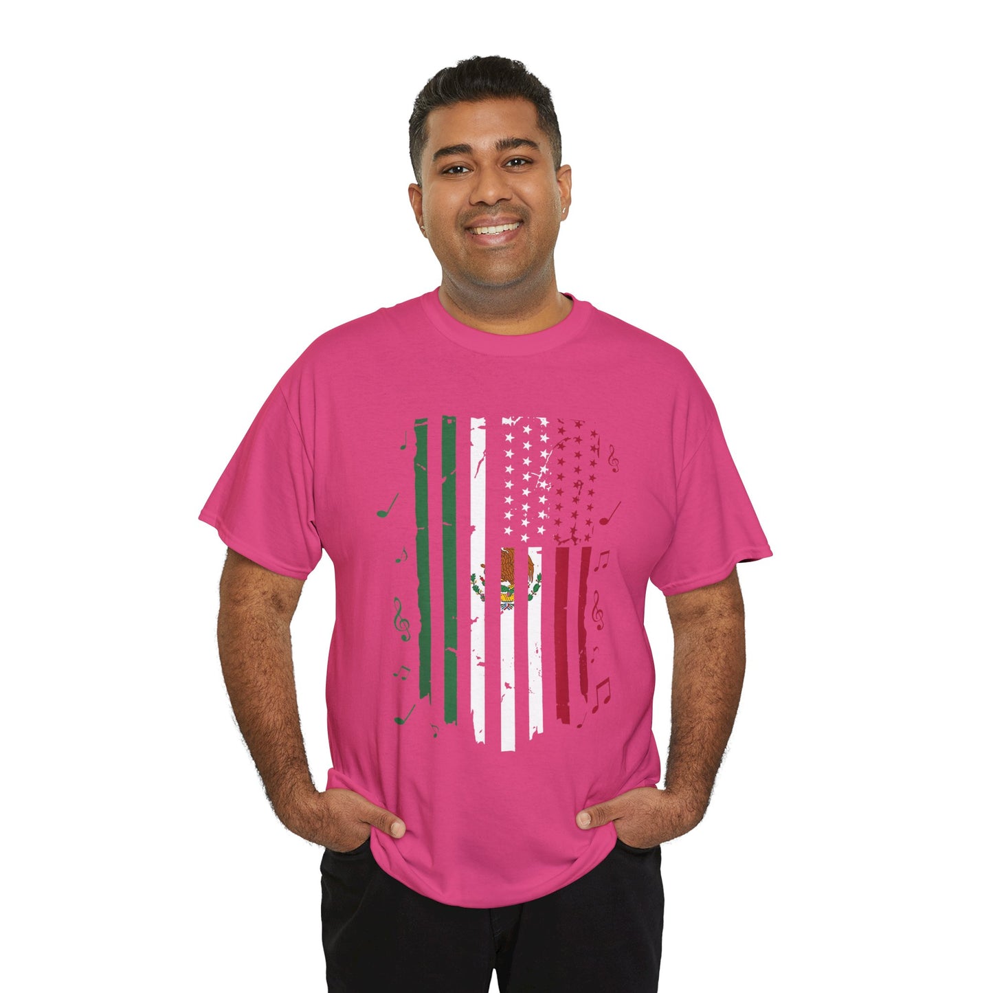 Fiesta Unisex Tee - Mexican American Festive Design