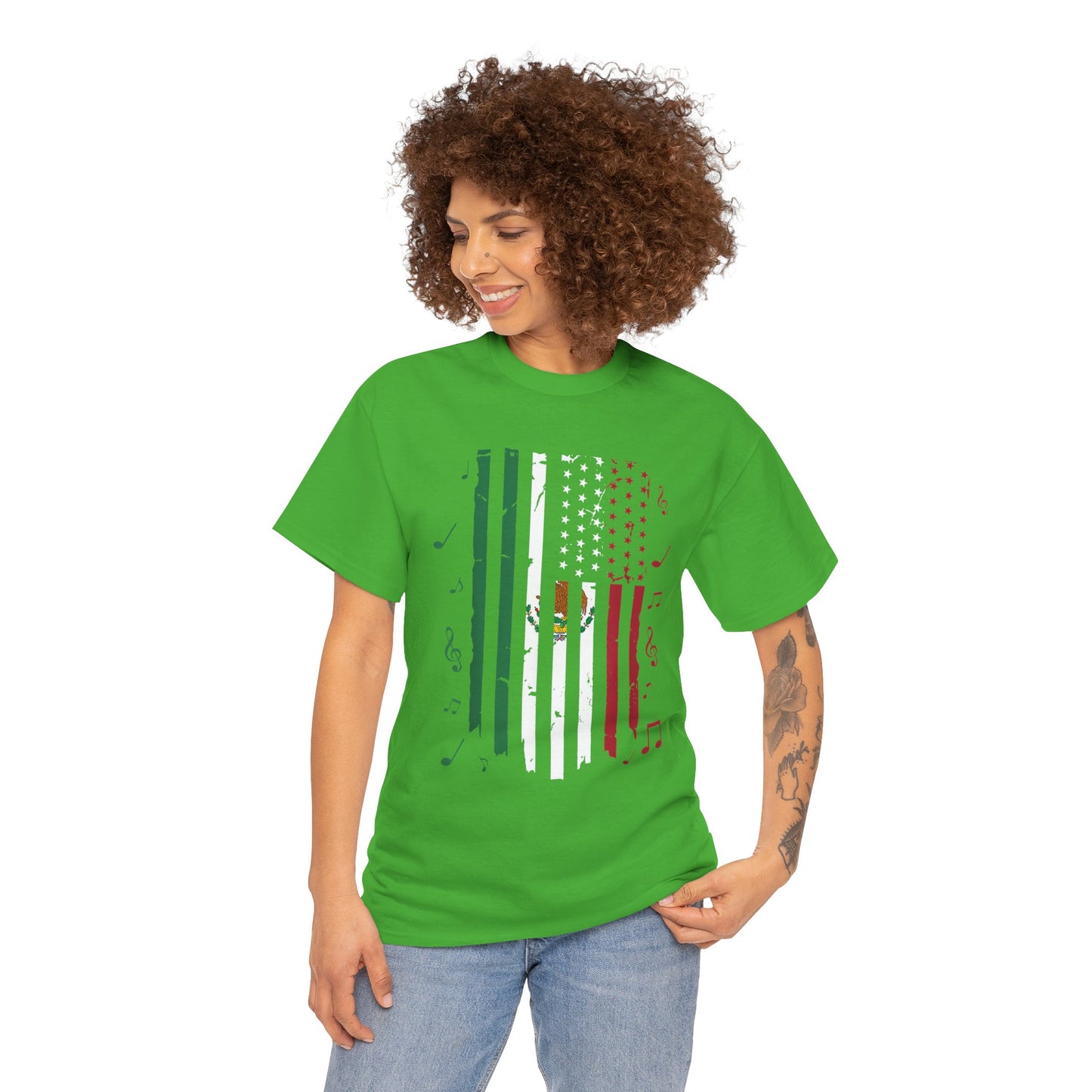 Fiesta Unisex Tee - Mexican American Festive Design