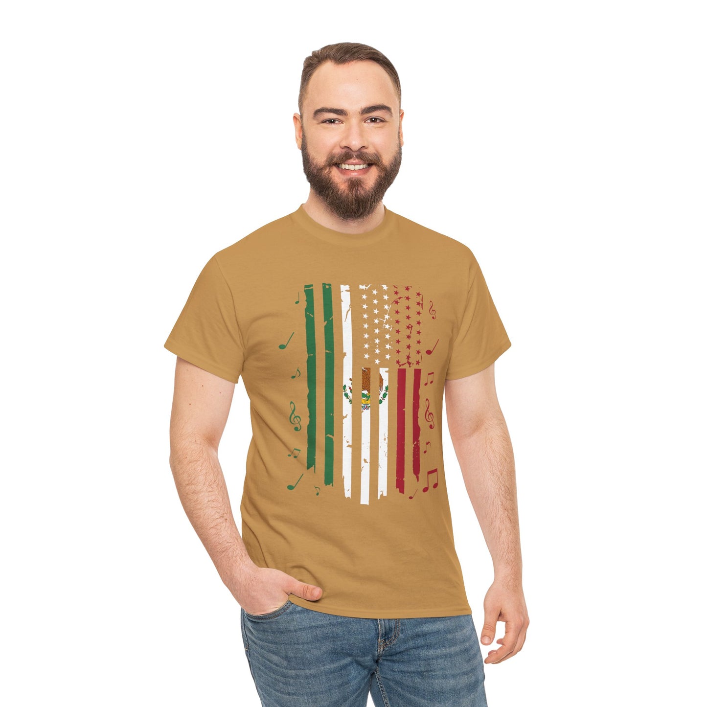 Fiesta Unisex Tee - Mexican American Festive Design