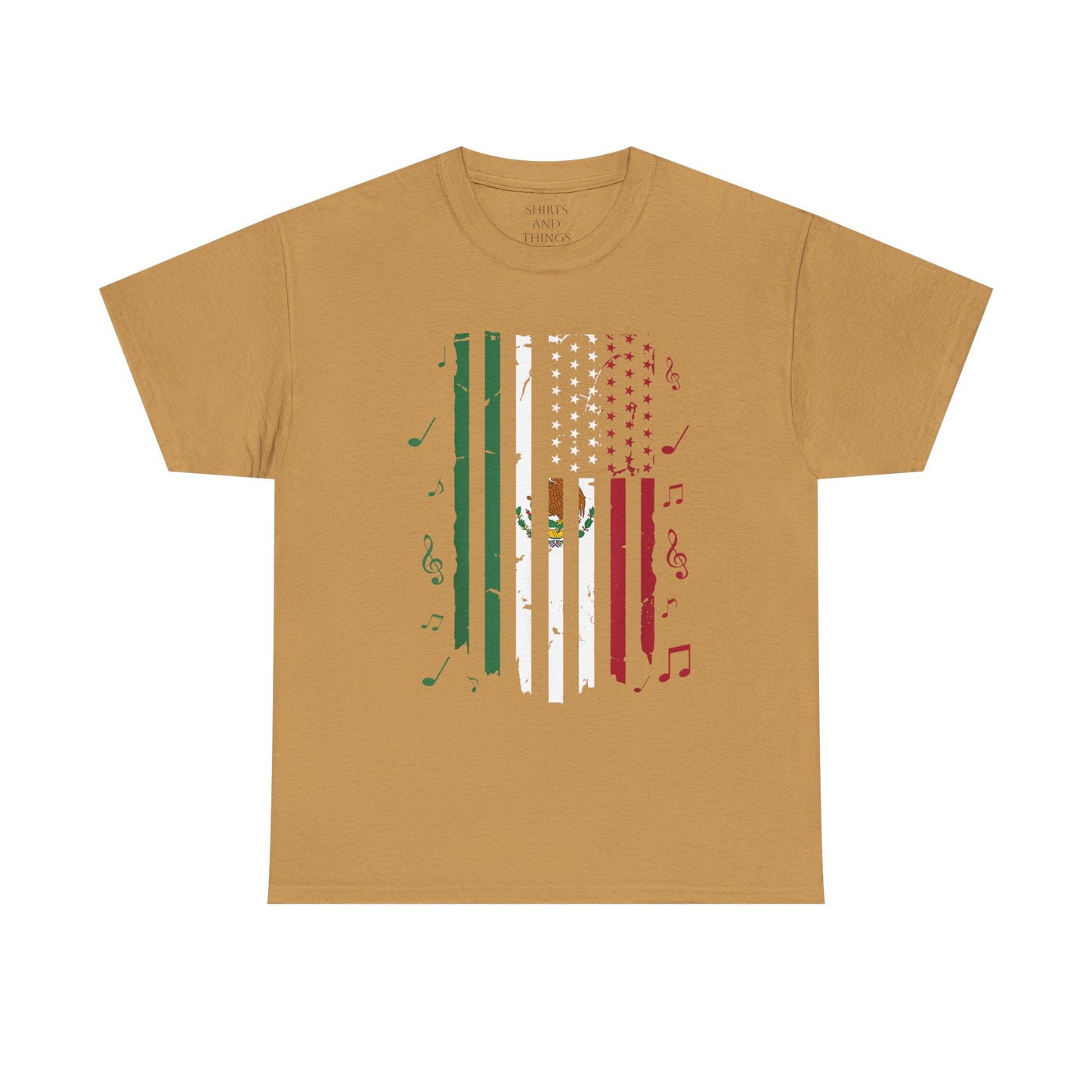 Fiesta Unisex Tee - Mexican American Festive Design