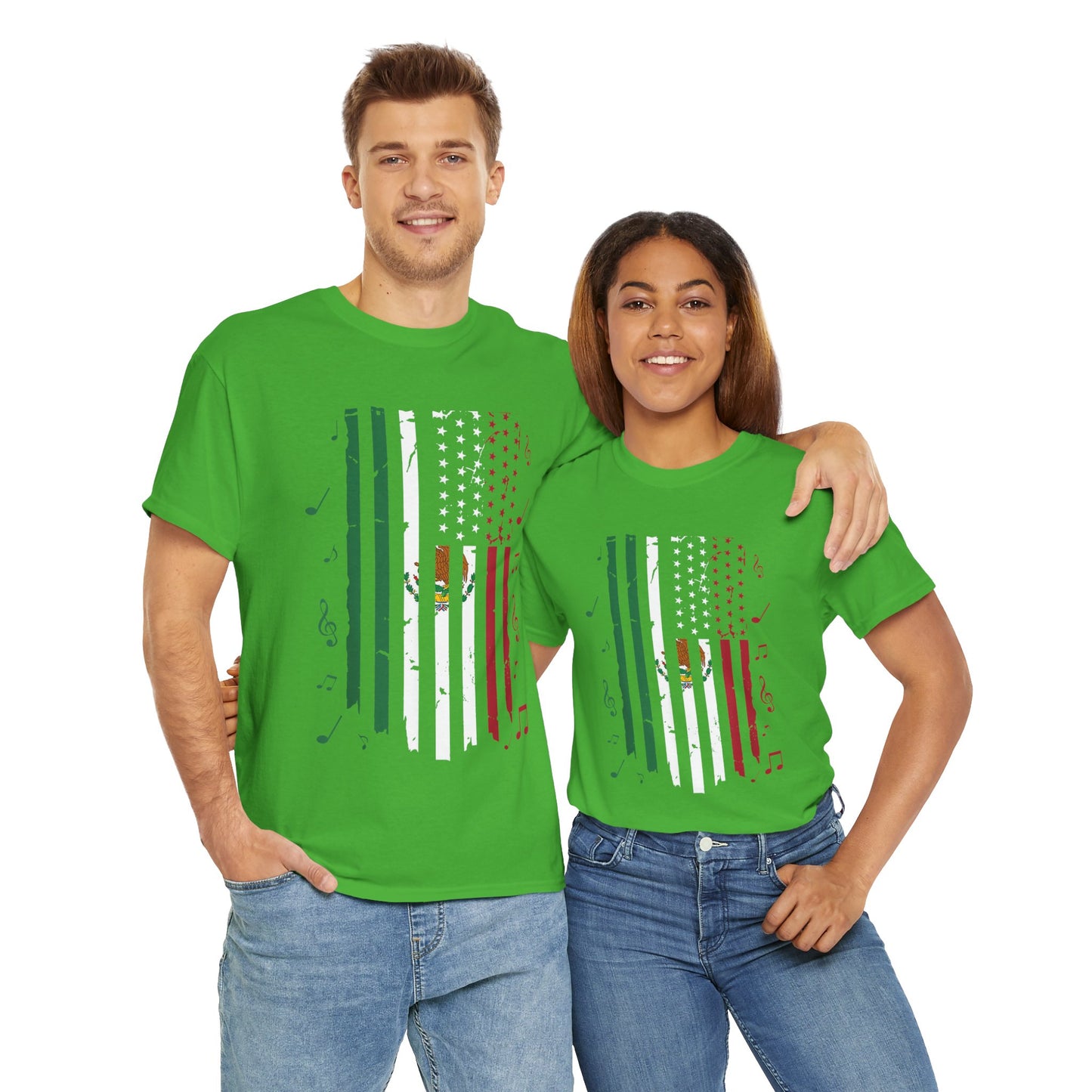 Fiesta Unisex Tee - Mexican American Festive Design