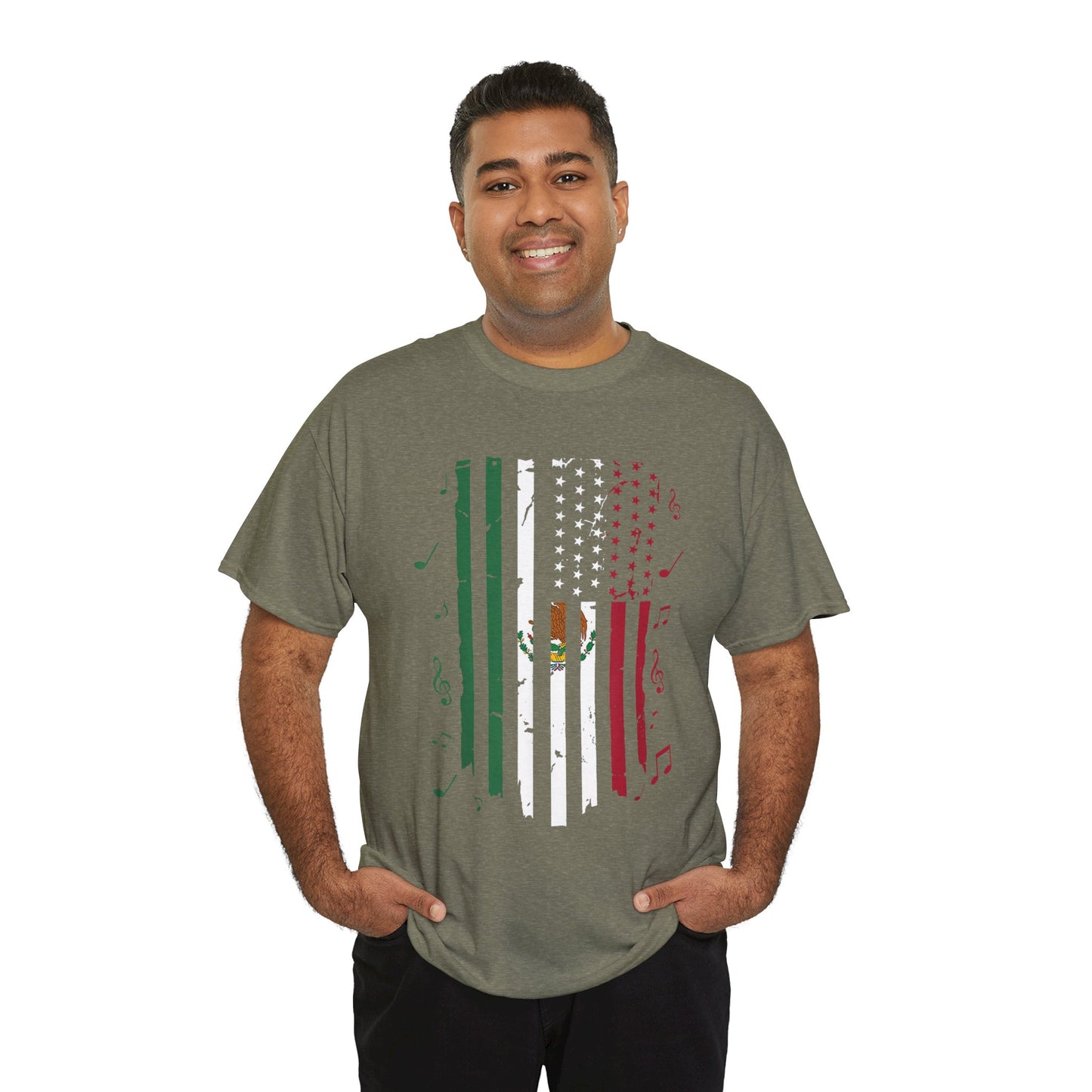 Fiesta Unisex Tee - Mexican American Festive Design