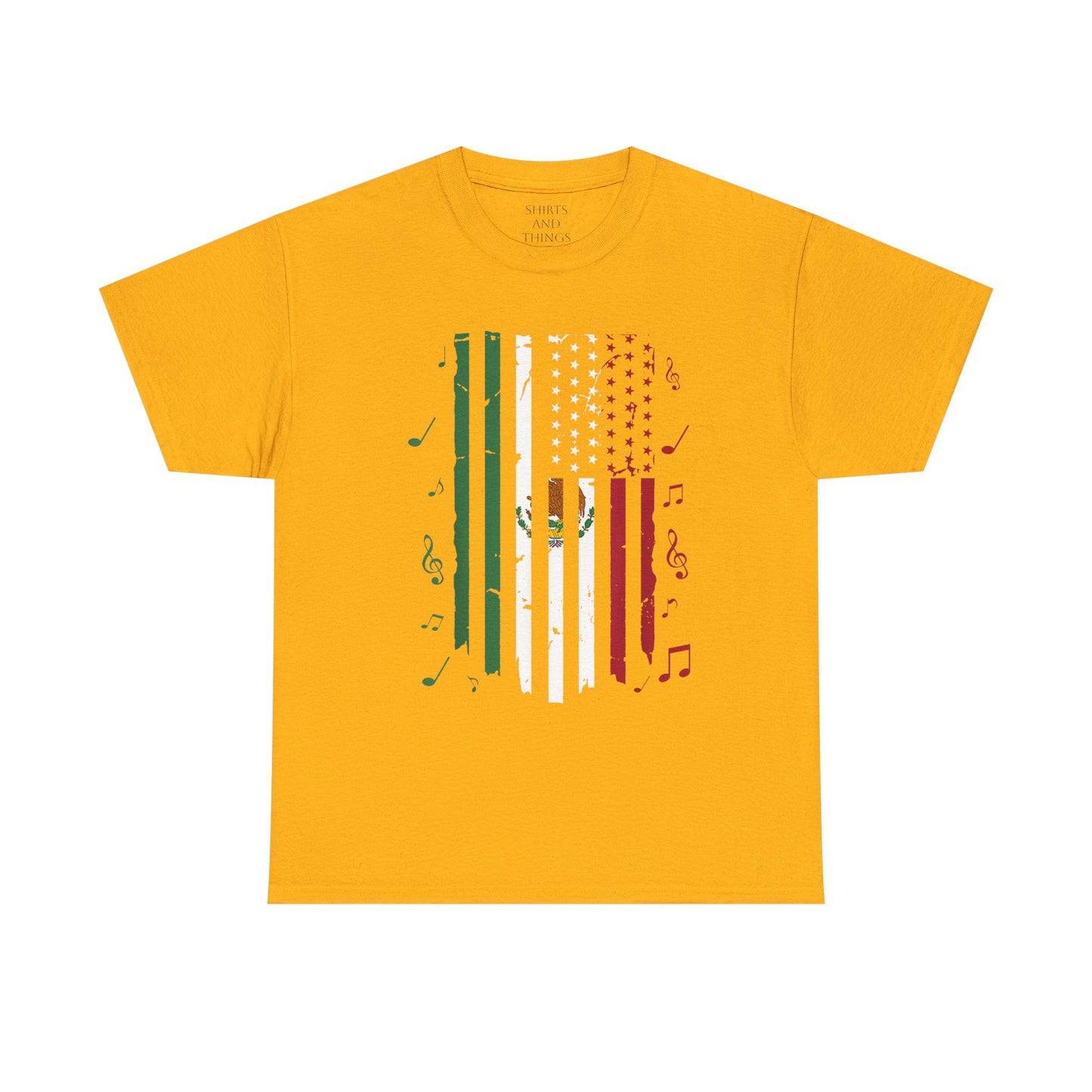 Fiesta Unisex Tee - Mexican American Festive Design