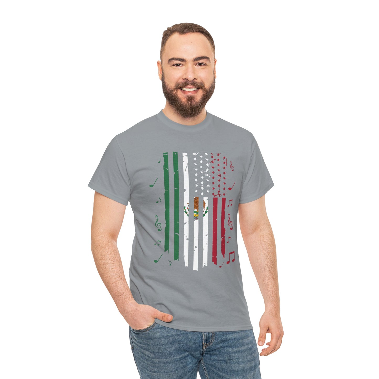 Fiesta Unisex Tee - Mexican American Festive Design