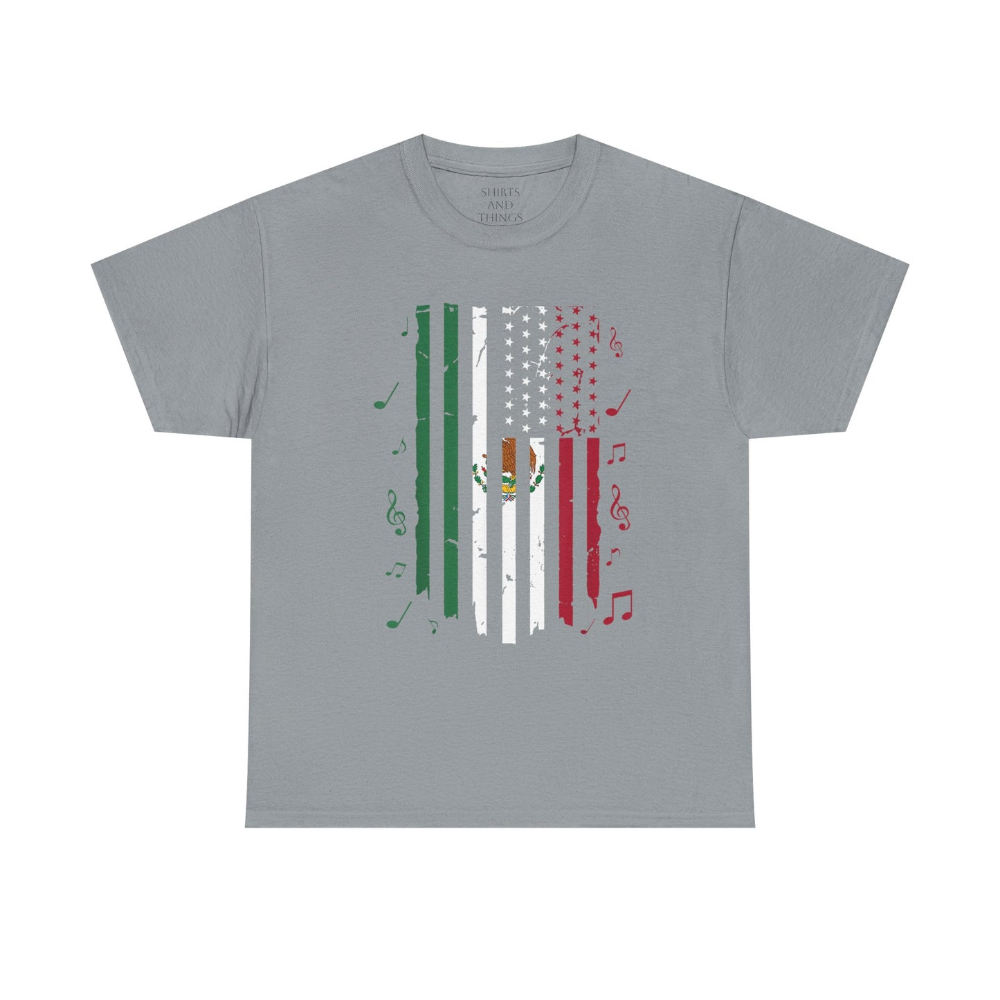 Fiesta Unisex Tee - Mexican American Festive Design