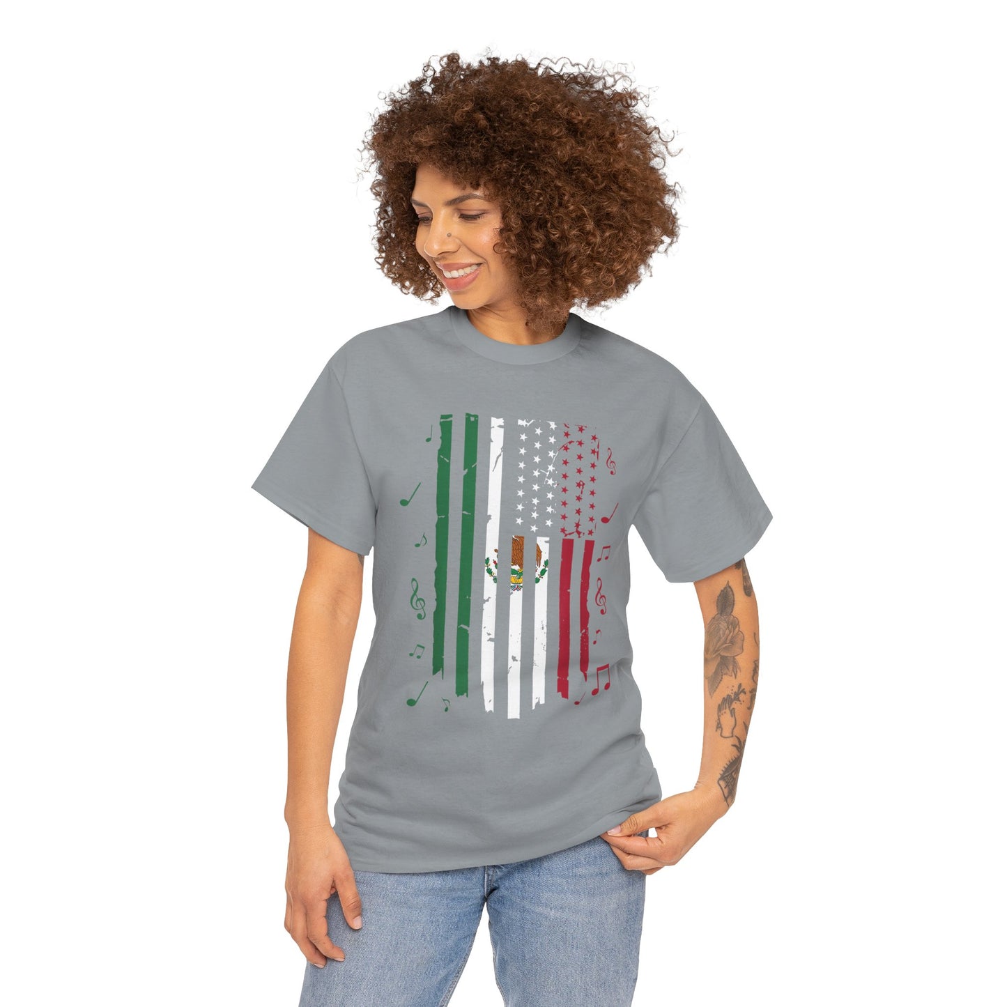 Fiesta Unisex Tee - Mexican American Festive Design