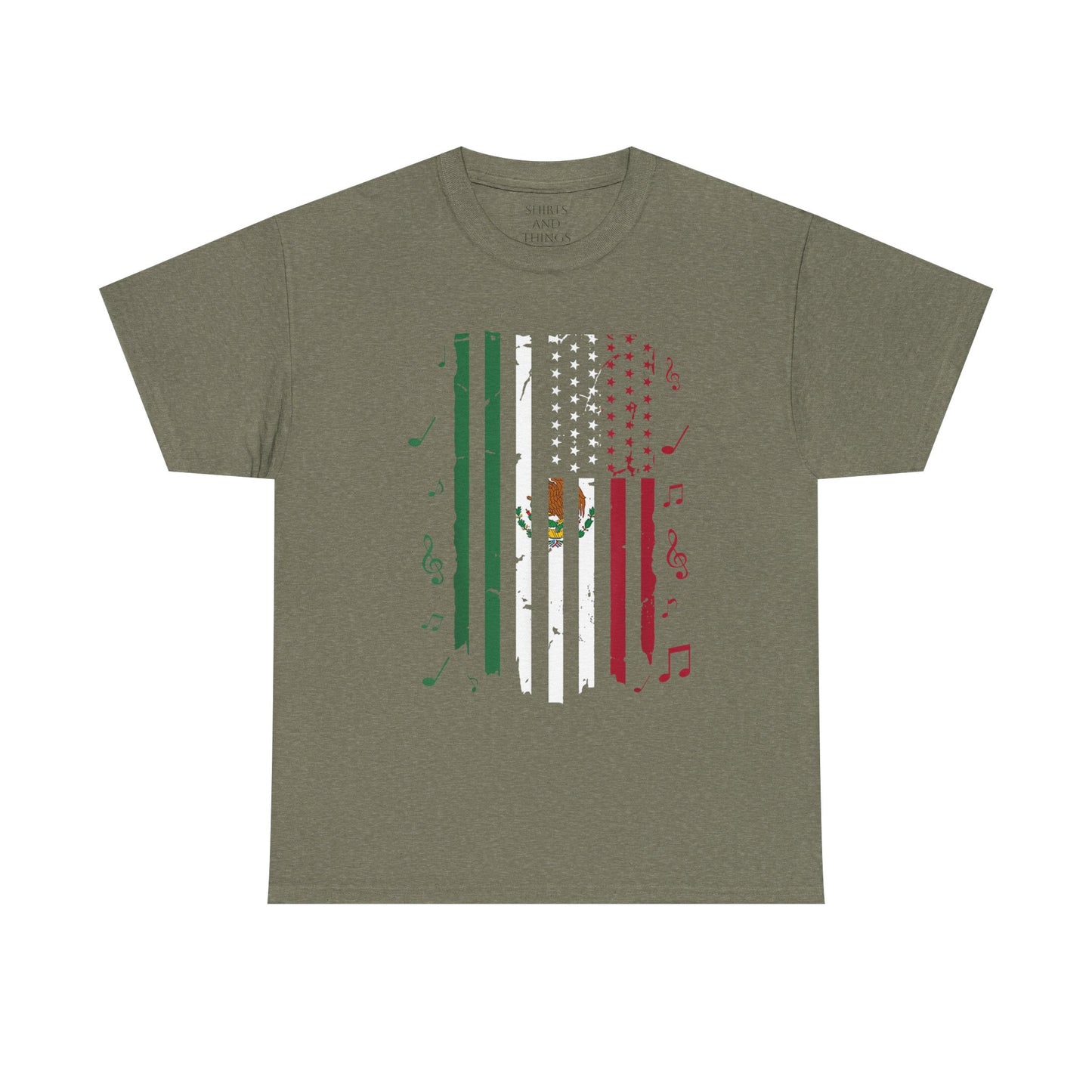 Fiesta Unisex Tee - Mexican American Festive Design