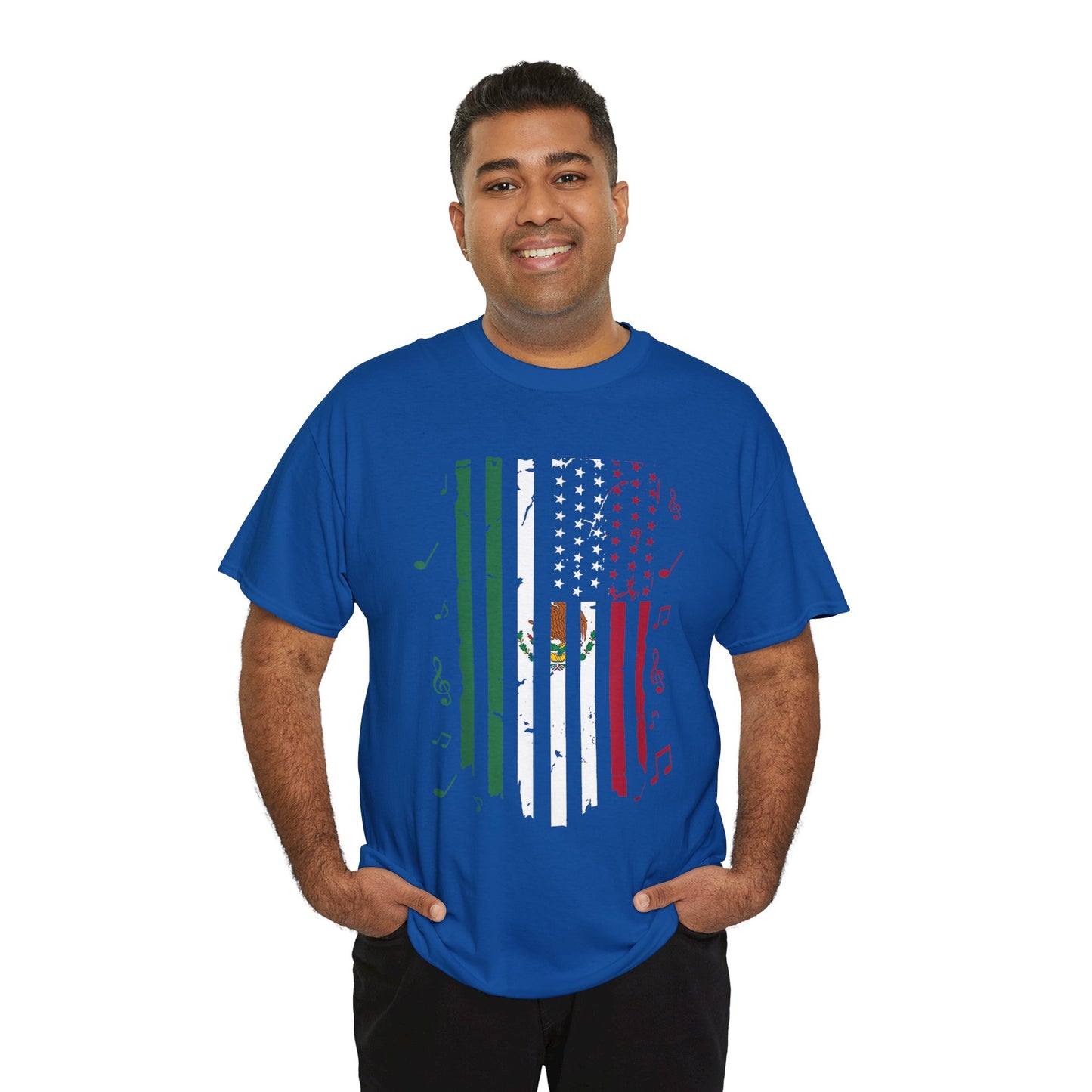 Fiesta Unisex Tee - Mexican American Festive Design