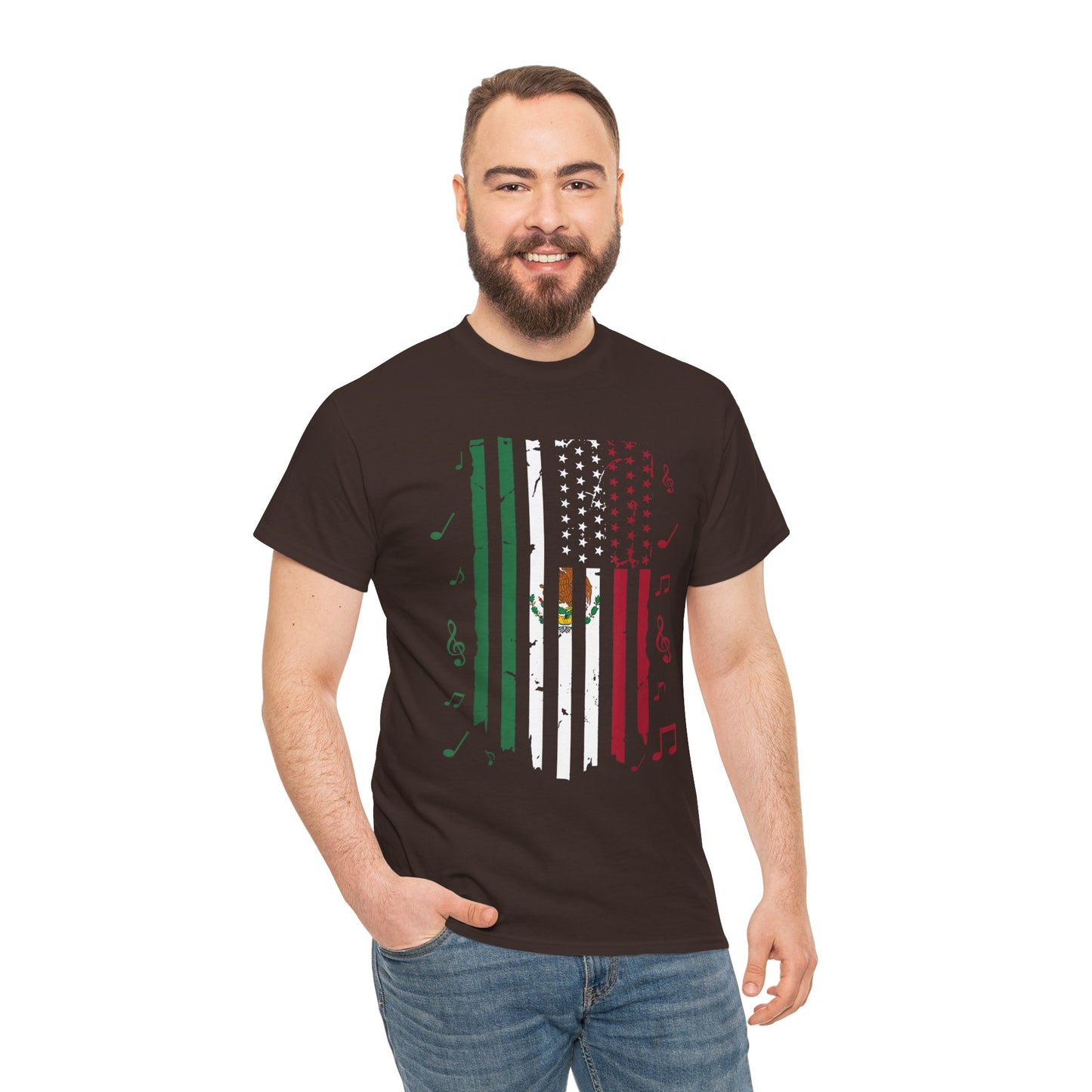 Fiesta Unisex Tee - Mexican American Festive Design