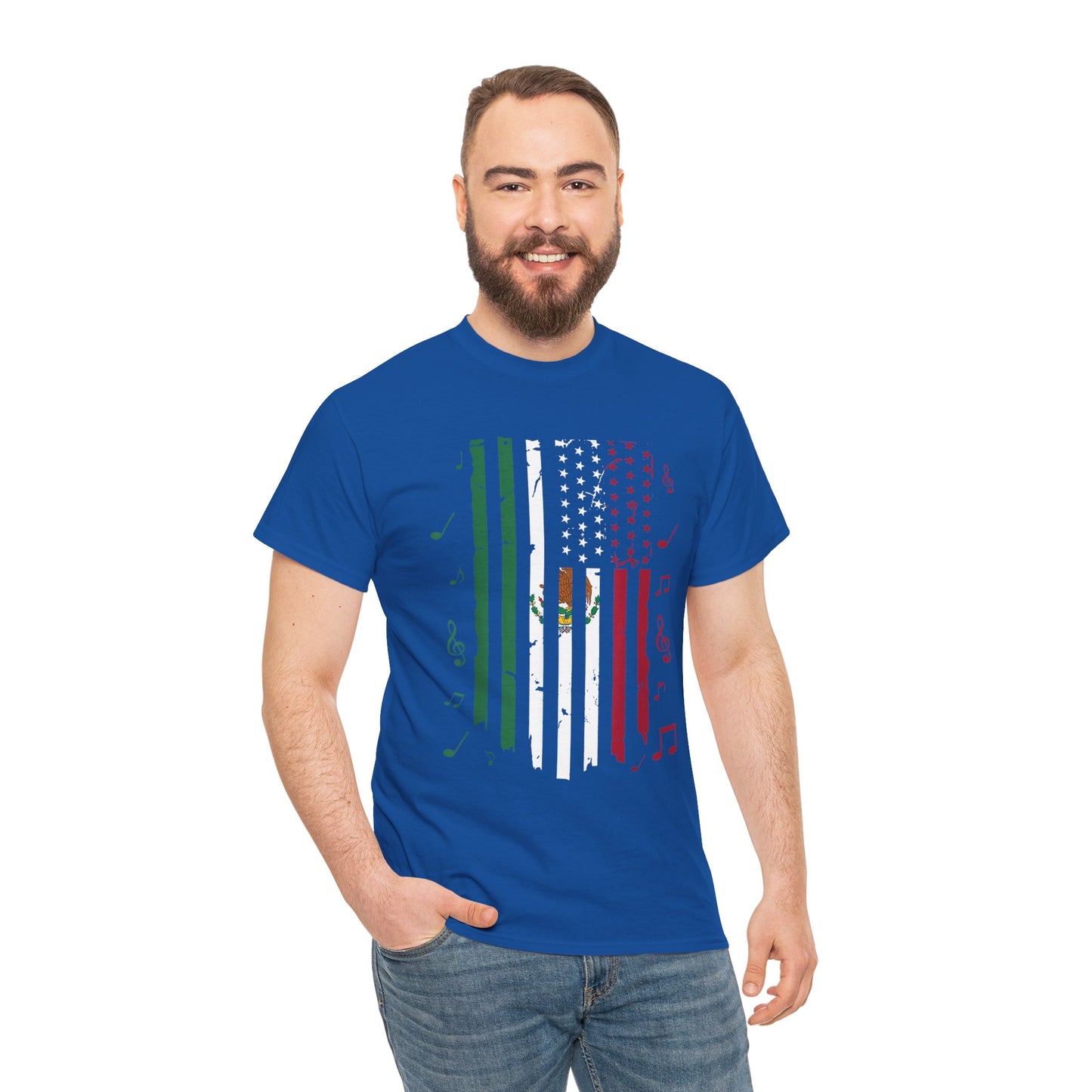 Fiesta Unisex Tee - Mexican American Festive Design