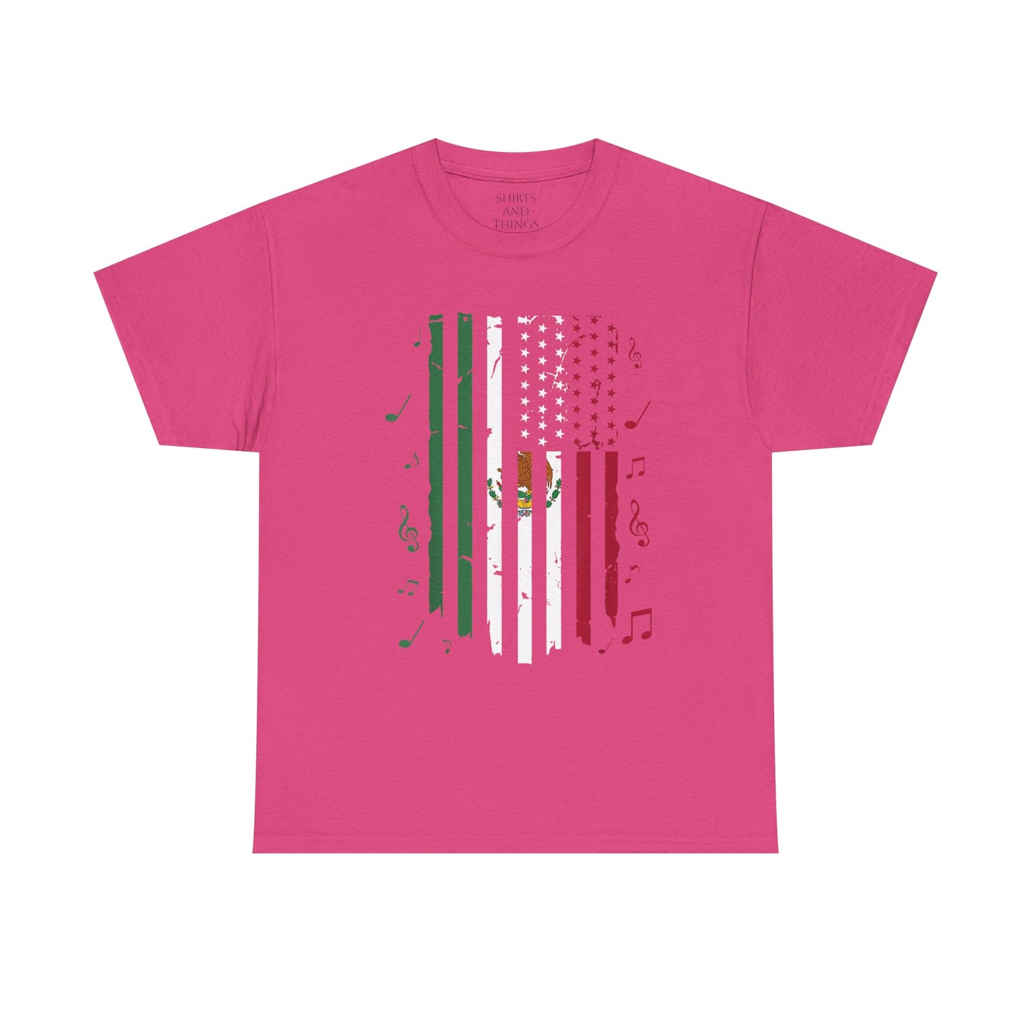 Fiesta Unisex Tee - Mexican American Festive Design