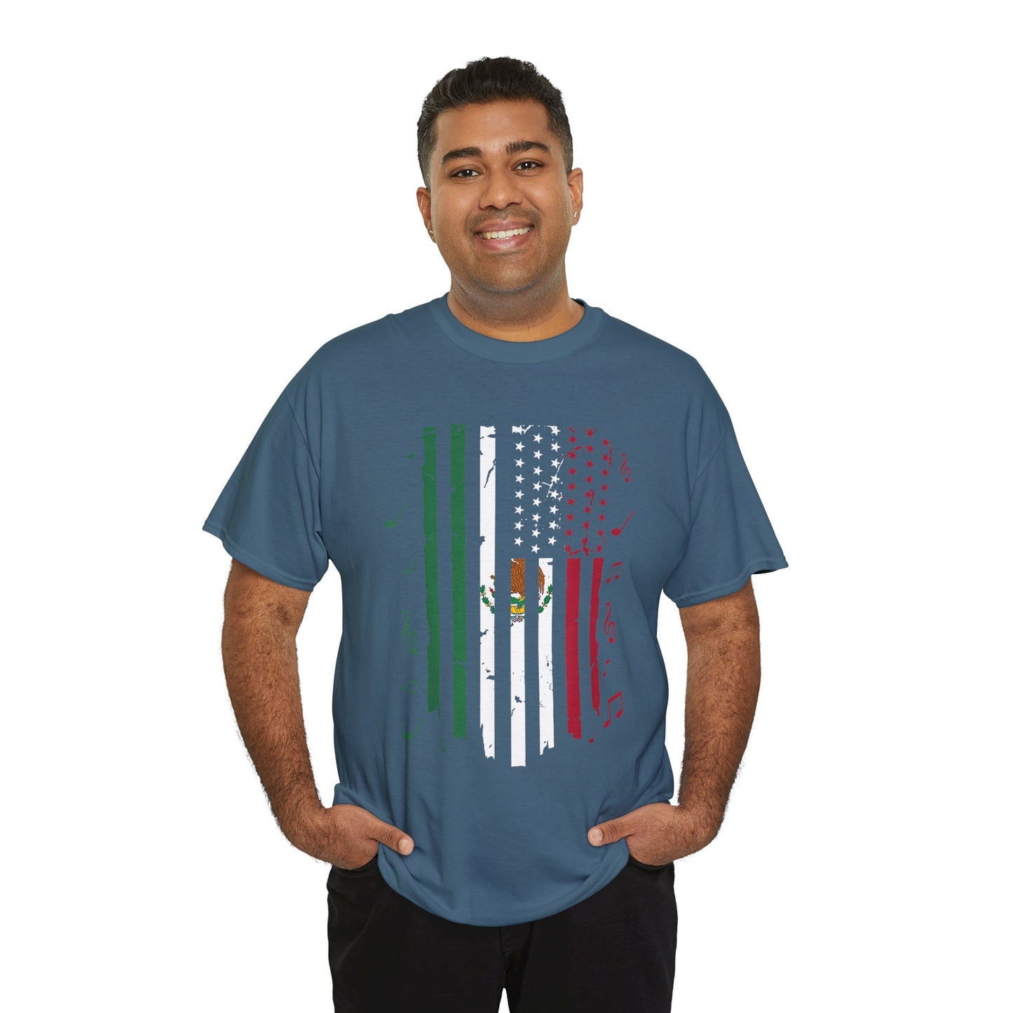 Fiesta Unisex Tee - Mexican American Festive Design
