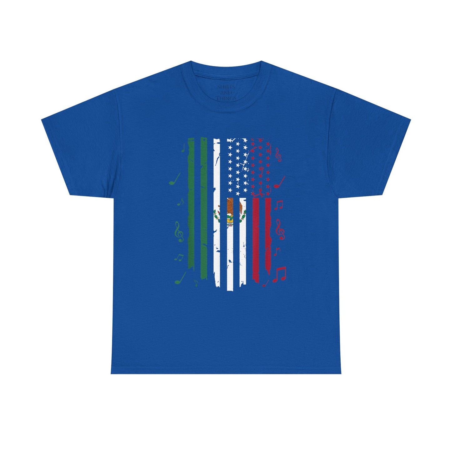 Fiesta Unisex Tee - Mexican American Festive Design