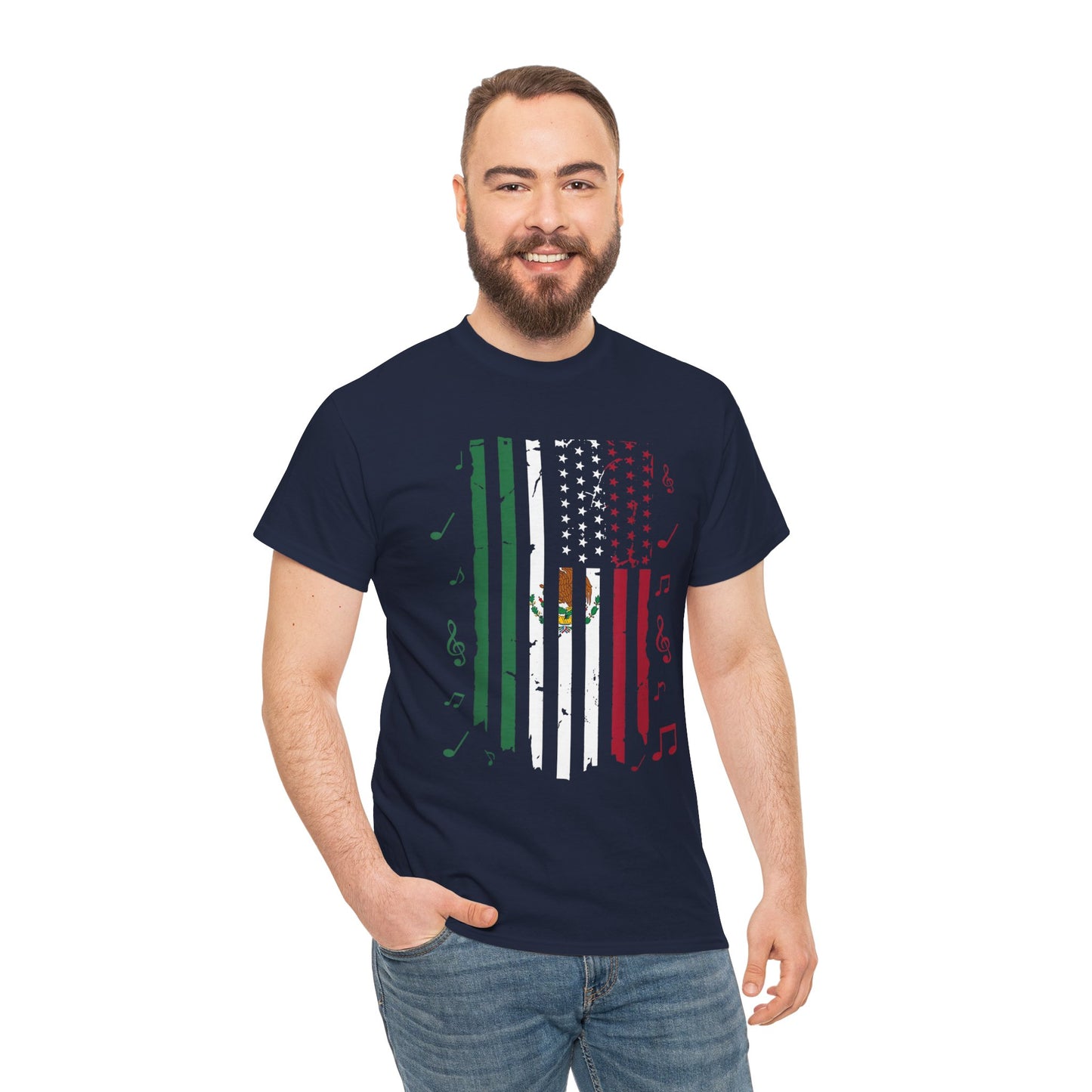 Fiesta Unisex Tee - Mexican American Festive Design