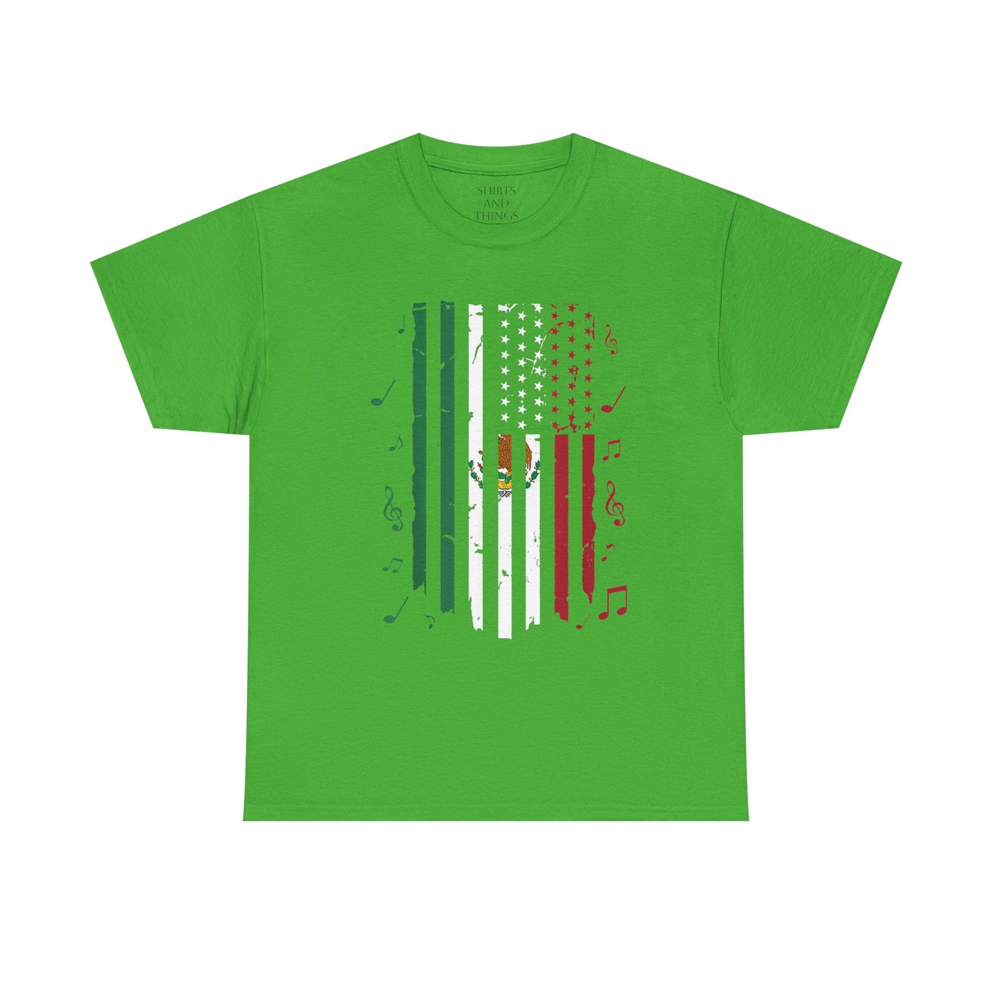 Fiesta Unisex Tee - Mexican American Festive Design