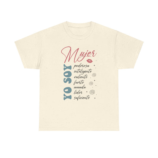 Mujer Yo Soy Tee - Unisex Heavy Cotton T-Shirt