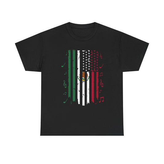 Fiesta Unisex Tee - Mexican American Festive Design