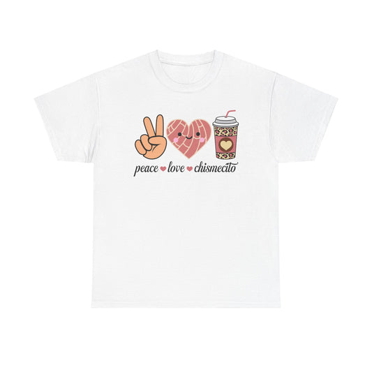 Peace Love Chimecito Tee - Unisex Heavy Cotton T-Shirt